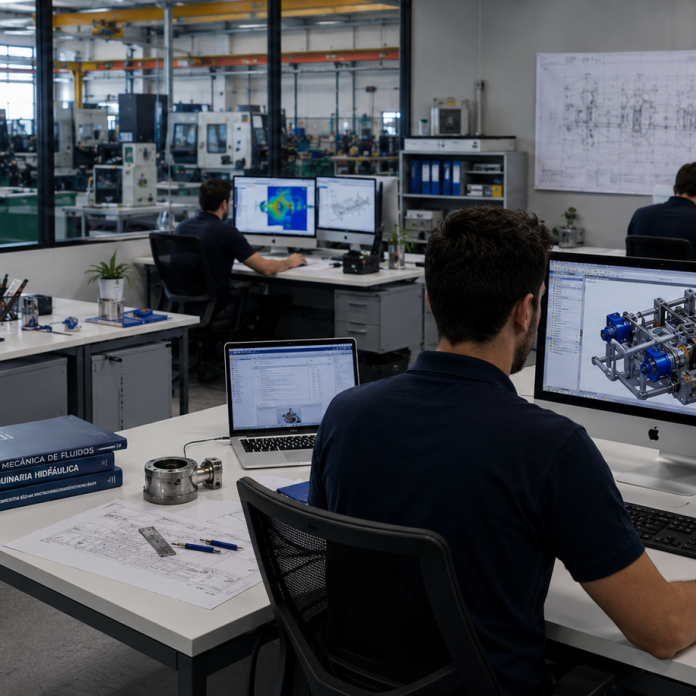VKS Ingeniería Hidráulica · Ingeniería Hidráulica / Mecánica Industrial y Cálculo de Sistemas Mecánicos en Barcelona