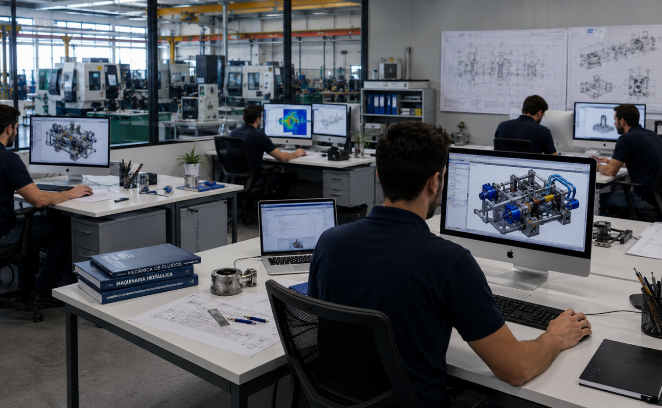 VKS Ingeniería Hidráulica · Ingeniería Hidráulica / Mecánica Industrial y Cálculo de Sistemas Mecánicos en Barcelona